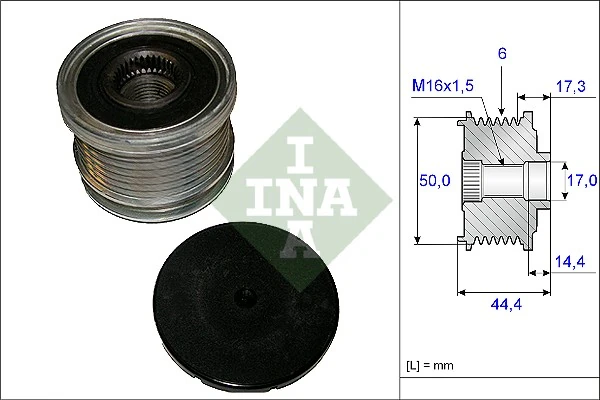 Alternator Freewheel Clutch